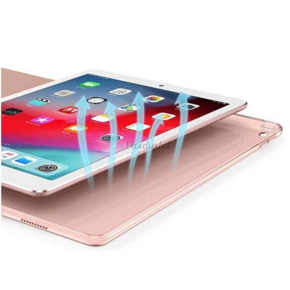 Husă pentru tabletă Apple iPad 10.2 (2019/2020/2021) (Smart Case) cu funcție de pornire/oprire - Tech-Protect - neagră (ambalaj ECO)