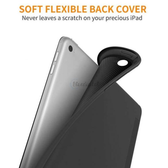 Husă pentru tabletă Apple iPad 9.7 (2017/2018) (Smart Husă) cu on/off - Tech-Protect - negru (ambalaj ECO)