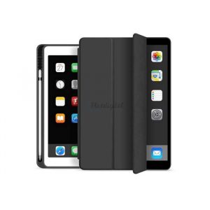 Husă pentru tabletă Apple iPad 10.2 (2019/2020/2021) (Smart Case) cu funcție de pornire/oprire, suport Apple Pencil - Tech-Protect - negru (ambalaj ECO)