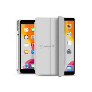 Husă pentru tabletă Apple iPad 10.2 (2019/2020/2021) (Smart Husă) cu funcție on/off și suport Apple Pencil - Tech-Protect - gri (ambalaj ECO)