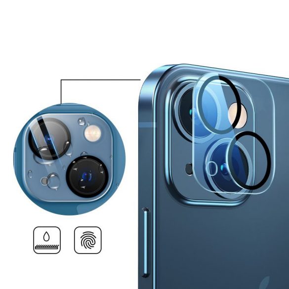 HOFI Cam Pro+ Lentile de protecție pentru camera din spate din Folie securizată - Apple iPhone 13/13 Mini - Transparent