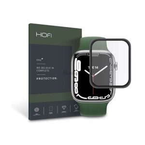 HOFI Hybrid sticlă Screen protecție- Apple Watch Series 7/Series 8 (41 mm) - negru