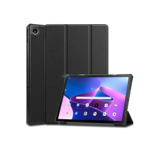 Lenovo Tab M10 Plus 10.6 (3rd. gen.) husă pentru tabletă (Smart Husă) cu funcție on/off -Tech-Protect - negru (ambalaj ECO)