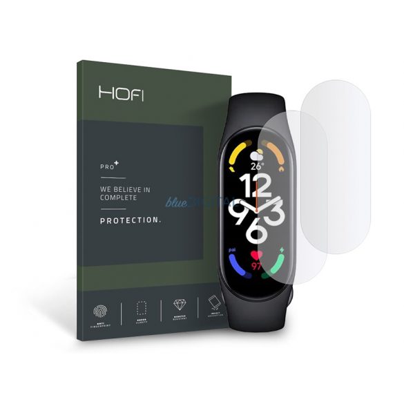 HOFI Hydroflex Pro+ folie de protecție a ecranului - Xiaomi Mi Smart Band 7 - 2 buc/pachet - transparent