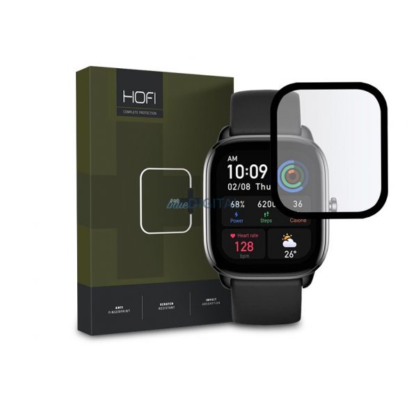 HOFI Hybrid Pro+ Folie protecție ecran pentru ecran - Amazfit GTS 4 Mini - negru