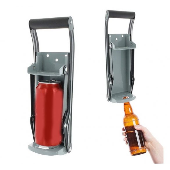 BOTTLE PRESS (funcționare mecanică, funcție de sertizare a sticlei) BOTTLE BOTTLE SQUEEZER GREY