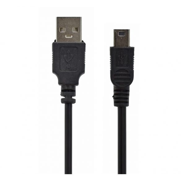 Cablu de date (miniUSB) NEGRU