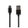 Cablu de date (USB - microUSB, 100cm) NEGRU