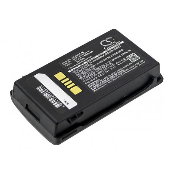 Baterie CAMERON SINO Li-Ion (3.7V/6800mAh, compatibil cu Motorola MC3200) NEGRU