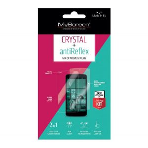 Folie protectoare pentru ecran MYSCREEN CRYSTAL/ANTIREFLEX (2 tipuri) pentru Samsung Galaxy S4 VE (GT-I9515), Samsung Galaxy S4 (GT-I9500), Samsung Galaxy S4 (GT-I9505)