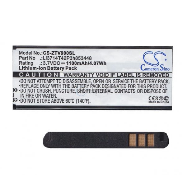 Baterie CAMERON SINO 1100mAh LI-ION (compatibil Li3714T42P3h853448) ZTE Skate