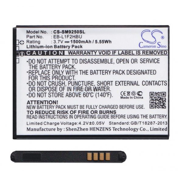 Baterie CAMERON SINO 1500mAh LI-ION (compatibil EB-L1F2HVU) Samsung Galaxy Nexus (GT-I9250)