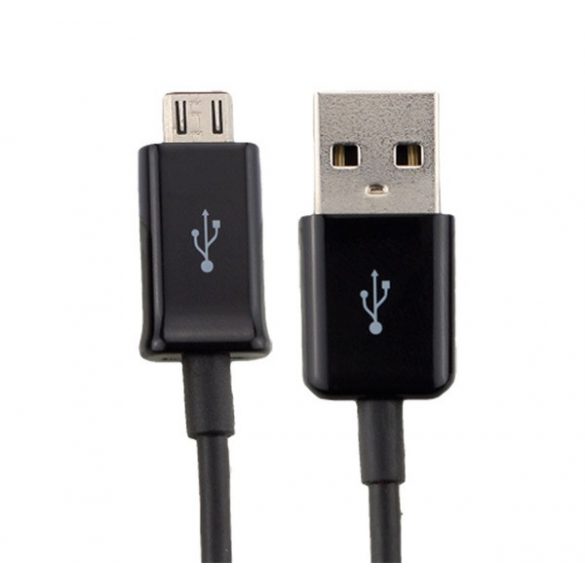 Cablu de date SAMSUNG (USB - microUSB, 100cm) NEGRU