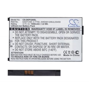 Baterie CAMERON SINO Li-Ion (3,7V/1050mAh, compatibil cu Doro DBK-700) NEGRU