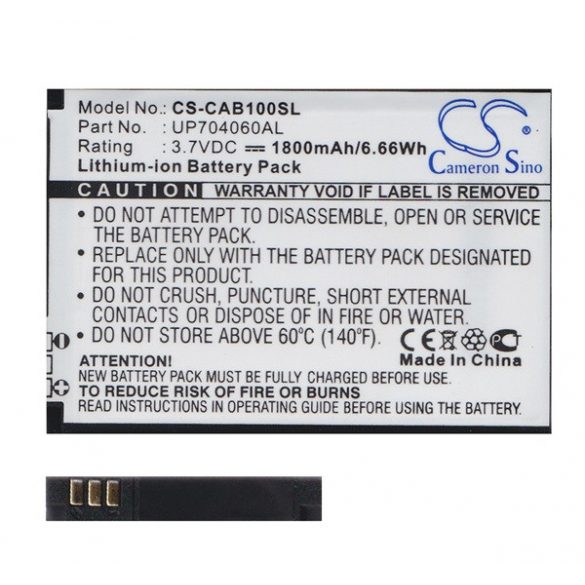 CAMERON SINO baterie 1800 mAh LI-ION (compatibil UP704060AL) CAT B10