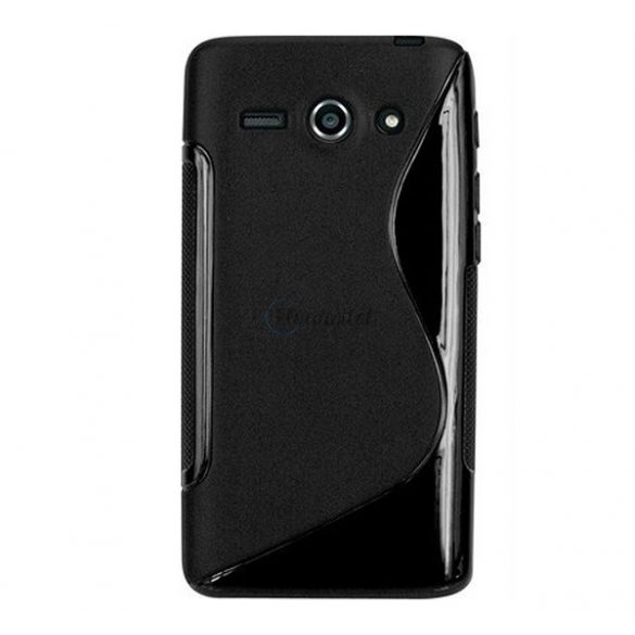 Protectie din silicon pentru telefon (S-line) NEGRU Huawei Ascend Y530 (C8813)