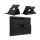 Carcasa in picioare, efect piele (FLIP, suport desktop, 360°) NEGRU Samsung Galaxy Tab S 10.5 WIFI (SM-T800), Samsung Galaxy Tab S 10.5 LTE (SM-T805)