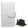 Carcasa in picioare, efect piele (FLIP, deschidere laterala, functie de suport desktop, premium) ALB Samsung Galaxy Young 2 (SM-G130)