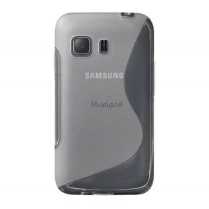 Protectie din silicon pentru telefon (S-line) TRANSPARENT Samsung Galaxy Young 2 (SM-G130)