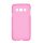 Protectie de telefon din silicon TRANSPARENT MAGENTA Samsung Galaxy A3 (2015) SM-A300F