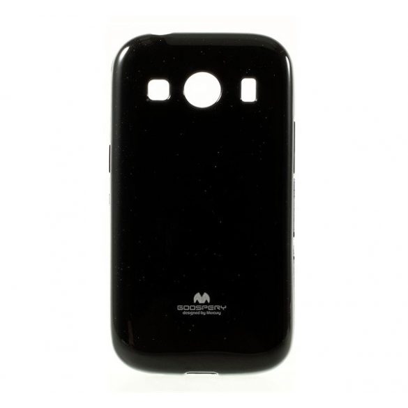 Protector de telefon din silicon MERCURY Goospery (pulbere de mica) NEGRU Samsung Galaxy Ace 4 LTE (SM-G357FZ)