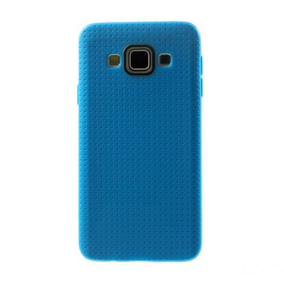 Protectie din silicon pentru telefon (model perforat) ALBASTRU Samsung Galaxy A3 (2015) SM-A300F