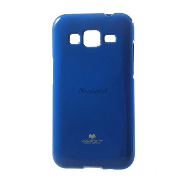 Protector de telefon din silicon MERCURY Goospery (pudra de mica) ALBASTRU INCHIS Samsung Galaxy Core Prime