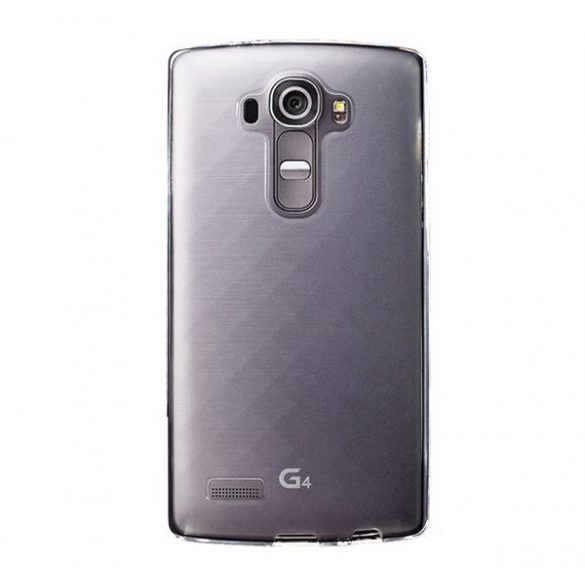 Protectie din silicon pentru telefon (mat) TRANSPARENT LG G4 (H815)