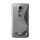 Protectie din silicon pentru telefon (S-line) TRANSPARENT LG Leon (C50)