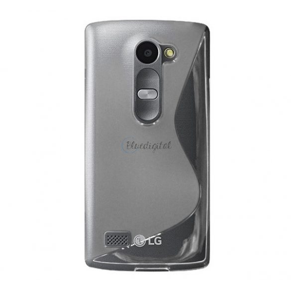 Protectie din silicon pentru telefon (S-line) TRANSPARENT LG Leon (C50)