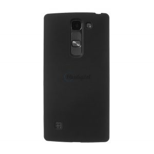 Protector de telefon din plastic (cauciucat) NEGRU LG Spirit (C70)