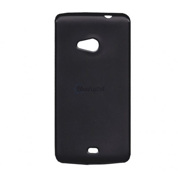 Protector de telefon din silicon (mat) NEGRU Microsoft Lumia 535