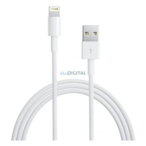 Cablu de date APPLE (USB - lightning 8pin, 200cm) ALB