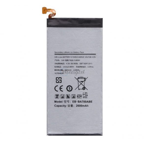 Baterie 2500mAh LI-ION (compatibil EB-BA700ABE) Samsung Galaxy A7 (2015) SM-A700F