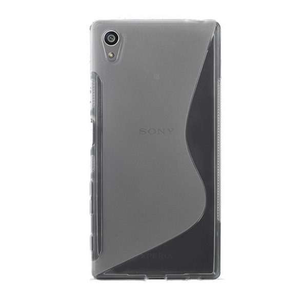 Protectie din silicon pentru telefon (S-line) TRANSPARENT Sony Xperia Z5 (E6653)