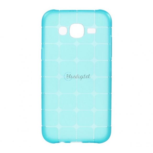 Protectie din silicon pentru telefon (model cub) ALBASTRU Samsung Galaxy J5 (2015) SM-J500