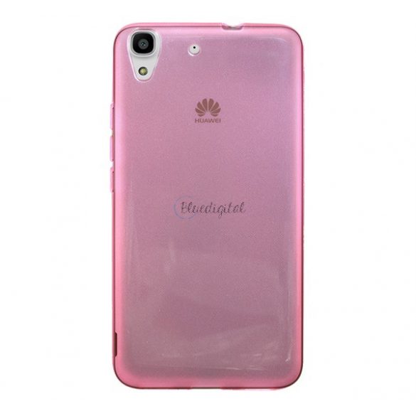 Protectie de telefon din silicon ROZ LUMINANT Huawei Y6