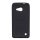 Protector de telefon din silicon (mat) NEGRU Microsoft Lumia 550