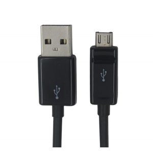 Cablu de date (USB - microUSB, 120cm) NEGRU