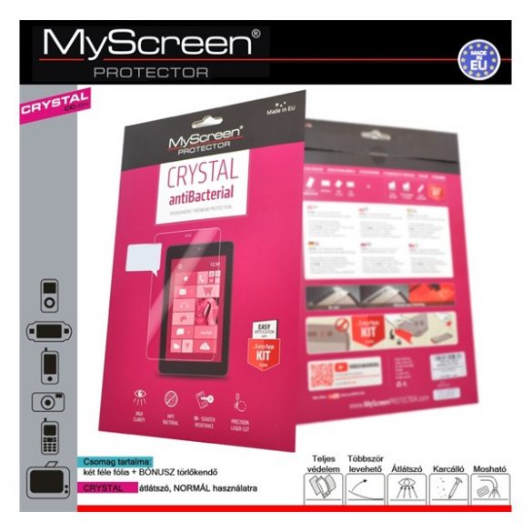 Film protector ecran MYSCREEN CRYSTAL (3H) TRANSPARENT Samsung Galaxy A5 (2015) SM-A500F