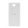 Protector de telefon din plastic (cauciucat) ALB Microsoft Lumia 650