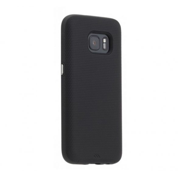 Husă-MATE TOUGH husă plastic protecțiede telefon (silicon interior, mediu rezistent la impact) negru Samsung Galaxy S7 EDGE (SM-G935)