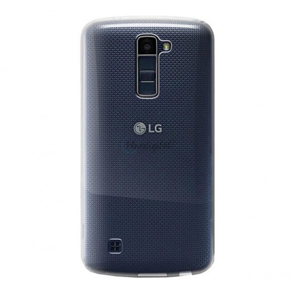 Protectie din silicon pentru telefon (ultra-subtire) TRANSPARENT LG K10 (K420n)