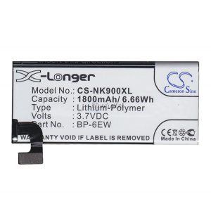 Baterie CAMERON SINO 1800mAh LI-Polymer (compatibil BP-6EW) Nokia Lumia 900