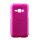 Protector de telefon din silicon (model periat) MAGENTA Samsung Galaxy J1 (2016) SM-J120