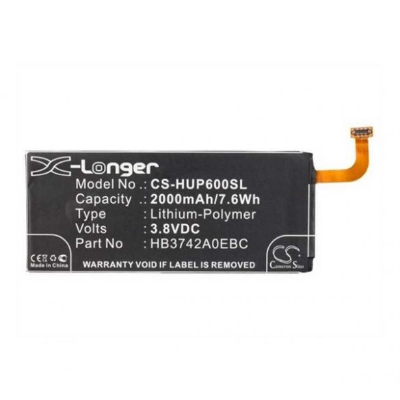 Baterie CAMERON SINO 2A Li-Polymer (compatibil HB3742A0EBC) Huawei Ascend P6 (P6-U06), Huawei Ascend G6 3G, Huawei Ascend G6 LTE 4G, Huawei Ascend G620s