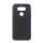 Protectie din silicon pentru telefon (efect piele, model de cusaturi) NEGRU LG G5 (H850)