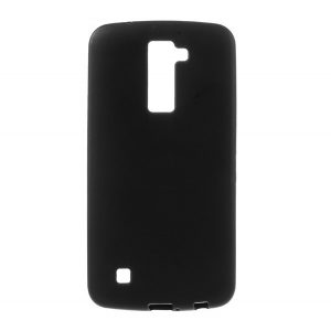 Protector de telefon din silicon (mat) NEGRU LG K10 (K420n)