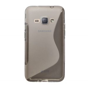 Protectie din silicon pentru telefon (S-line) TRANSPARENT Samsung Galaxy J1 (2016) SM-J120