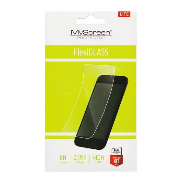 MYSCREEN LITE FLEXI GLASS sticla de protectie pentru ecran (rezistenta la zgarieturi, rezistenta la impact, 0,19 mm, 6H) TRANSPARENT Huawei Y3 II (Y3-2)